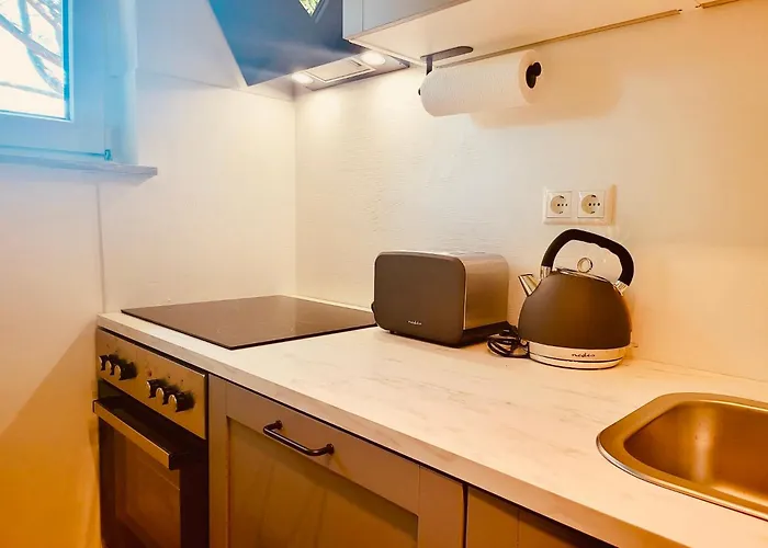 Genter Base - Self Check-in, Smart-tv, Balkon Apartamento